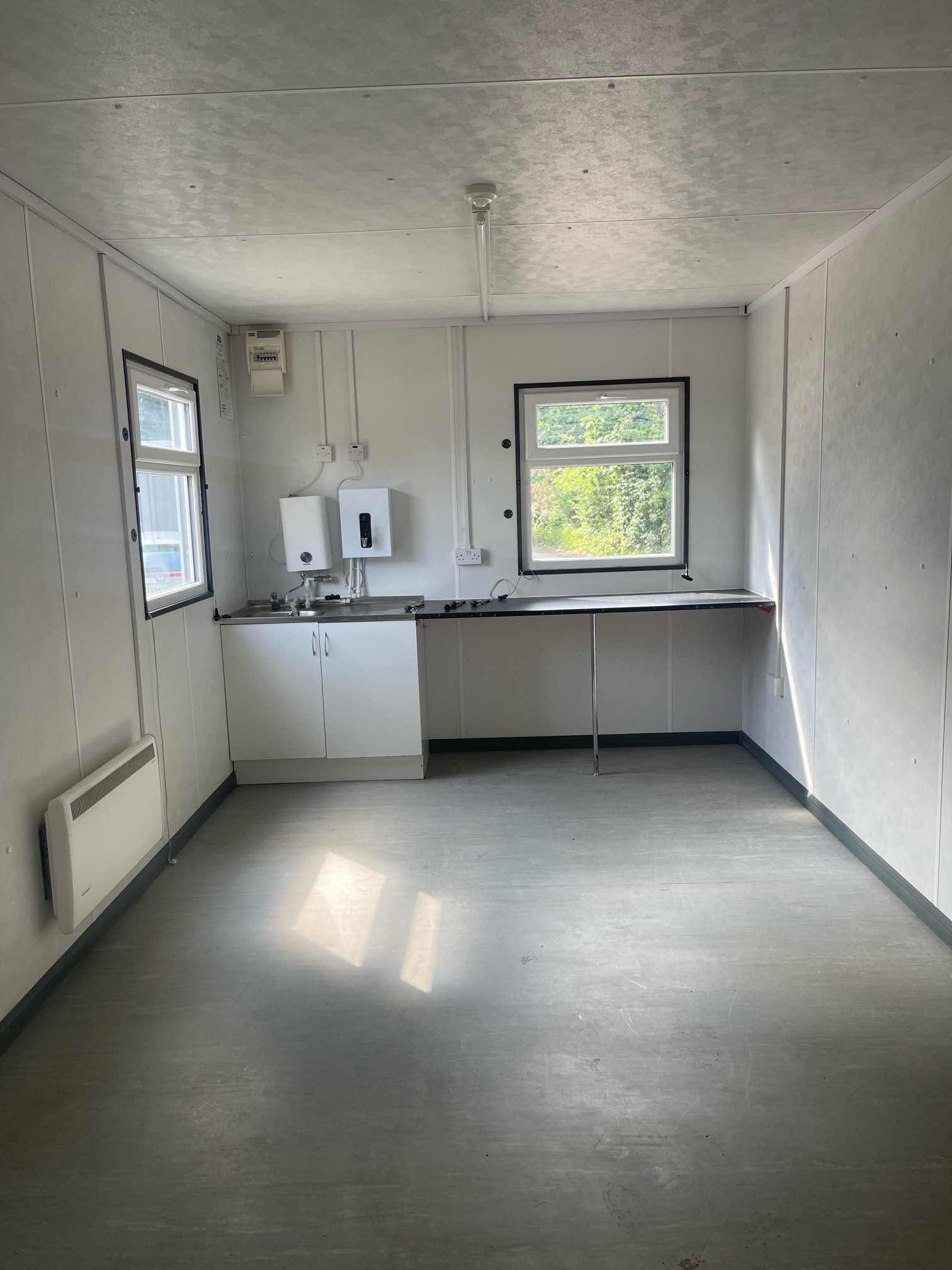 Inside of Portable Cabin for Sale